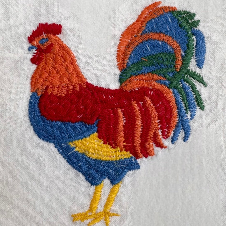 Servet Rainbow Rooster set van 2